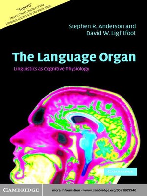 cover image of The Language Organ